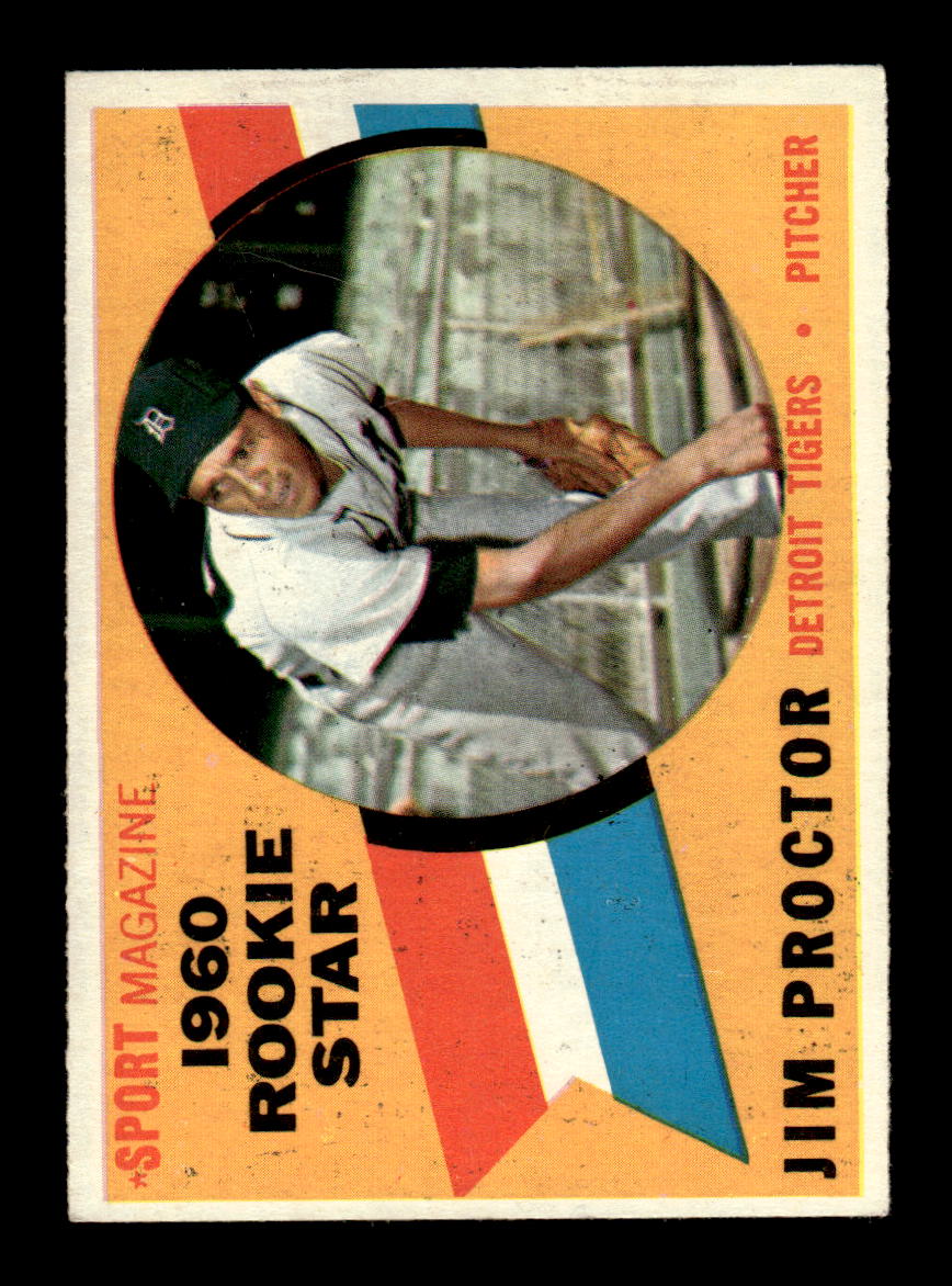 1960 Topps #141 Jim Proctor Detroit Tigers EXMT KC10008809