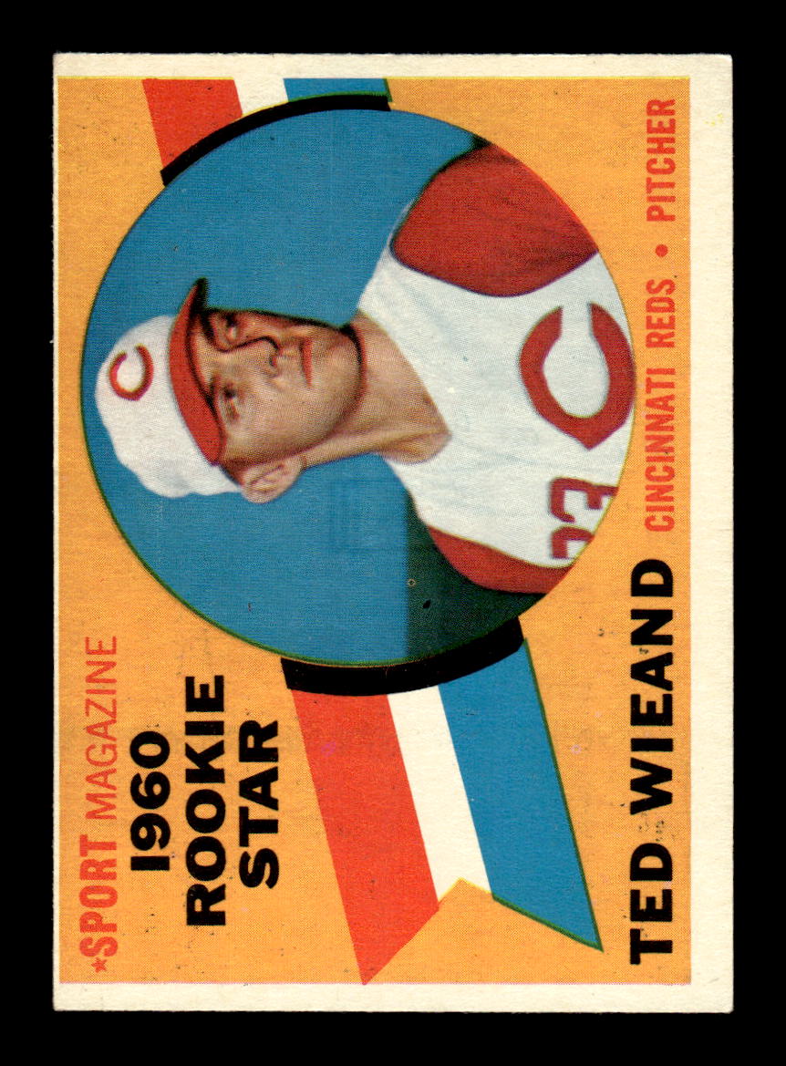 1960 Topps #146 Ted Wieand Cincinnati Reds EXMT KC10008813
