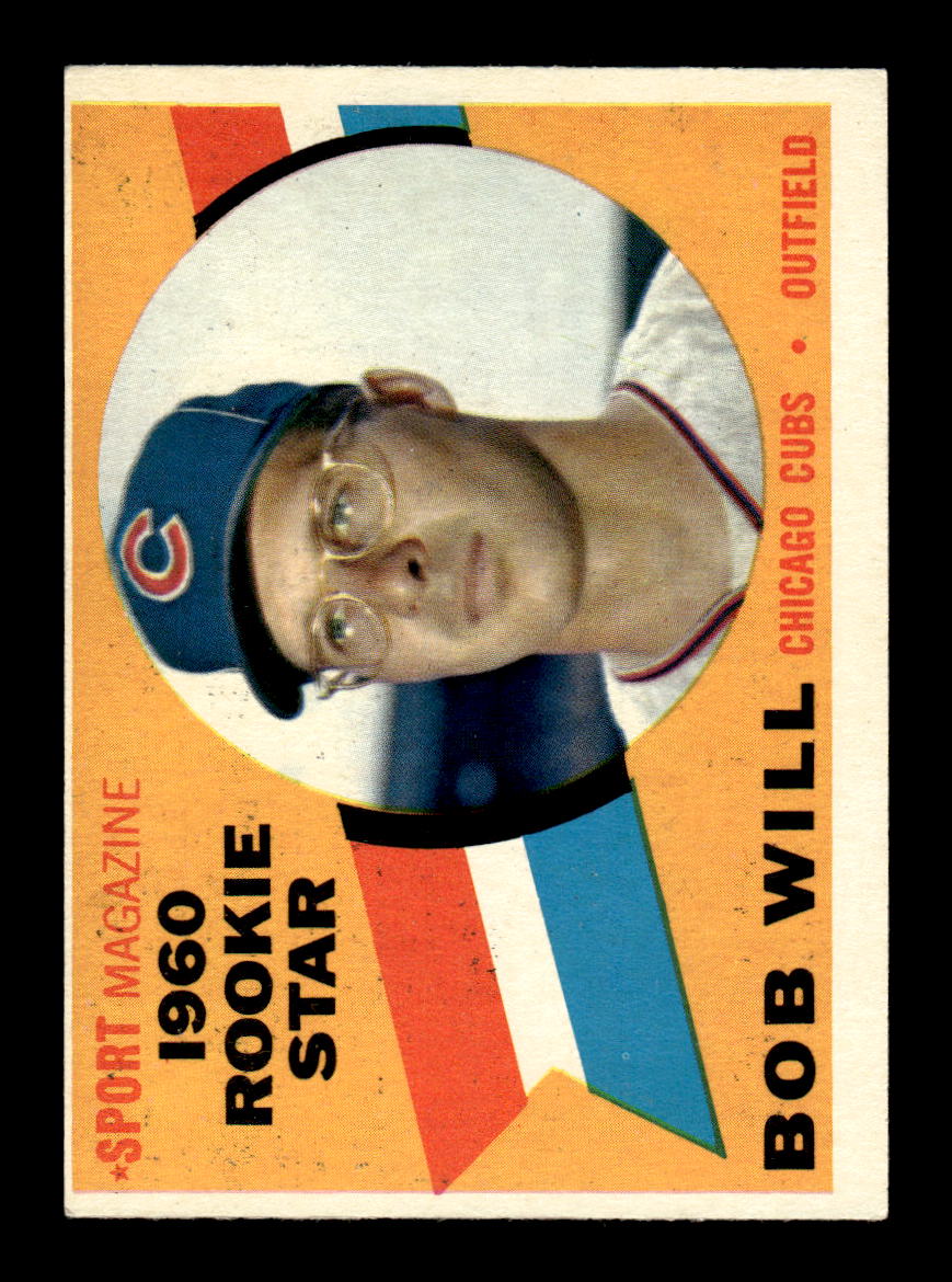 1960 Topps #147 Bob Will Chicago Cubs EXMT KC10008814