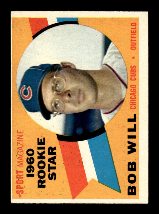 1960 Topps #147 Bob Will Chicago Cubs EXMT KC10008814