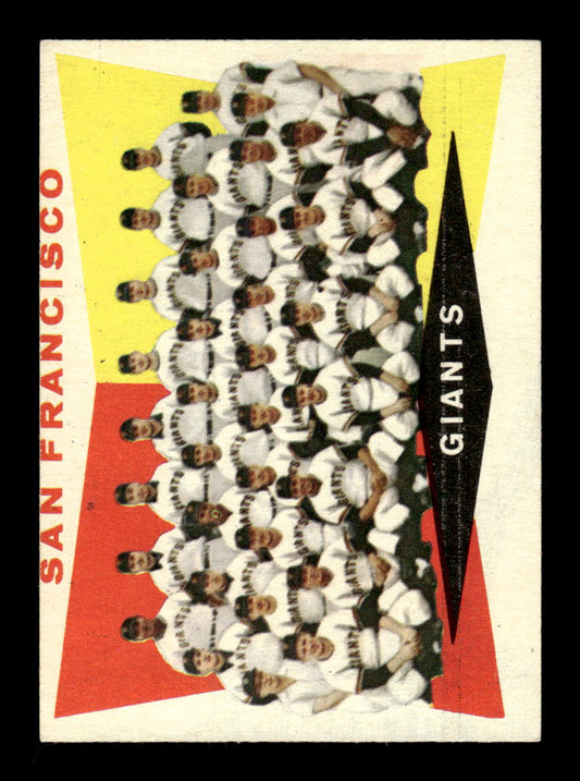 1960 Topps #151 San Francisco Giants San Francisco Giants EXMT KC10008816