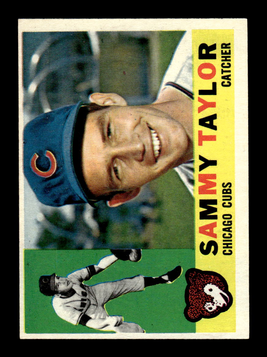 1960 Topps #162 Sammy Taylor Chicago Cubs EXMT KC10008825