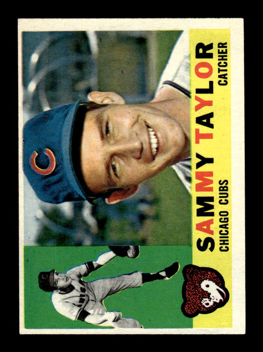 1960 Topps #162 Sammy Taylor Chicago Cubs EXMT KC10008825