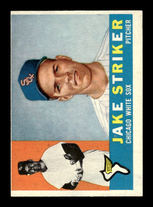 1960 Topps #169 Jake Striker Chicago White Sox EXMT KC10008830