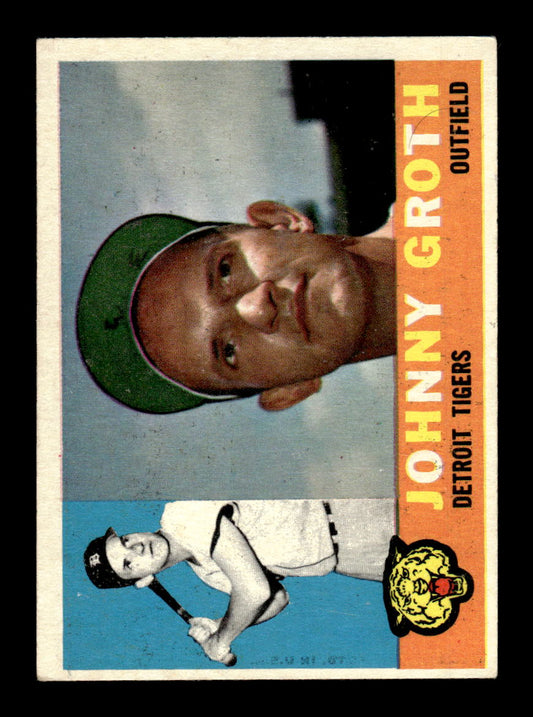 1960 Topps #171 Johnny Groth Detroit Tigers EXMT KC10008832