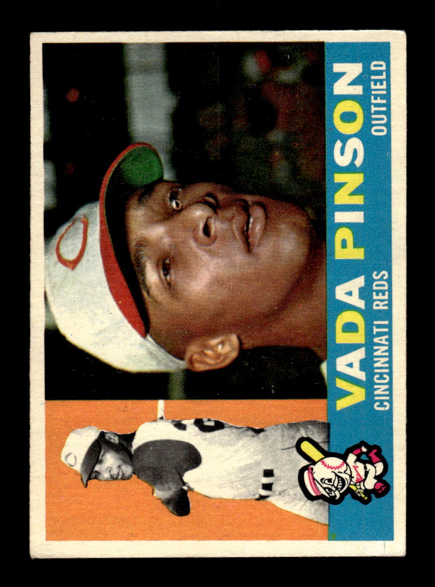 1960 Topps #176 Vada Pinson Cincinnati Reds EXMT KC10008836