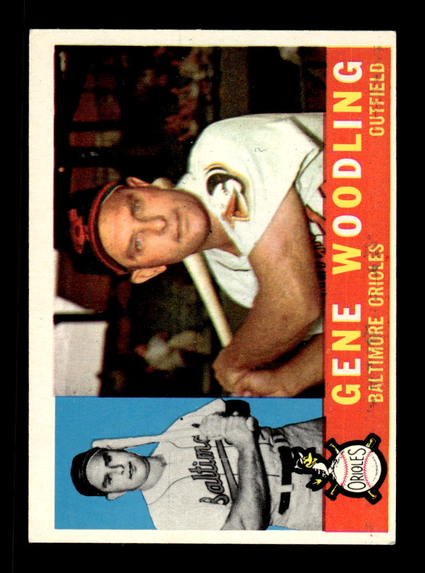 1960 Topps #190 Gene Woodling Baltimore Orioles EXMT KC10008850