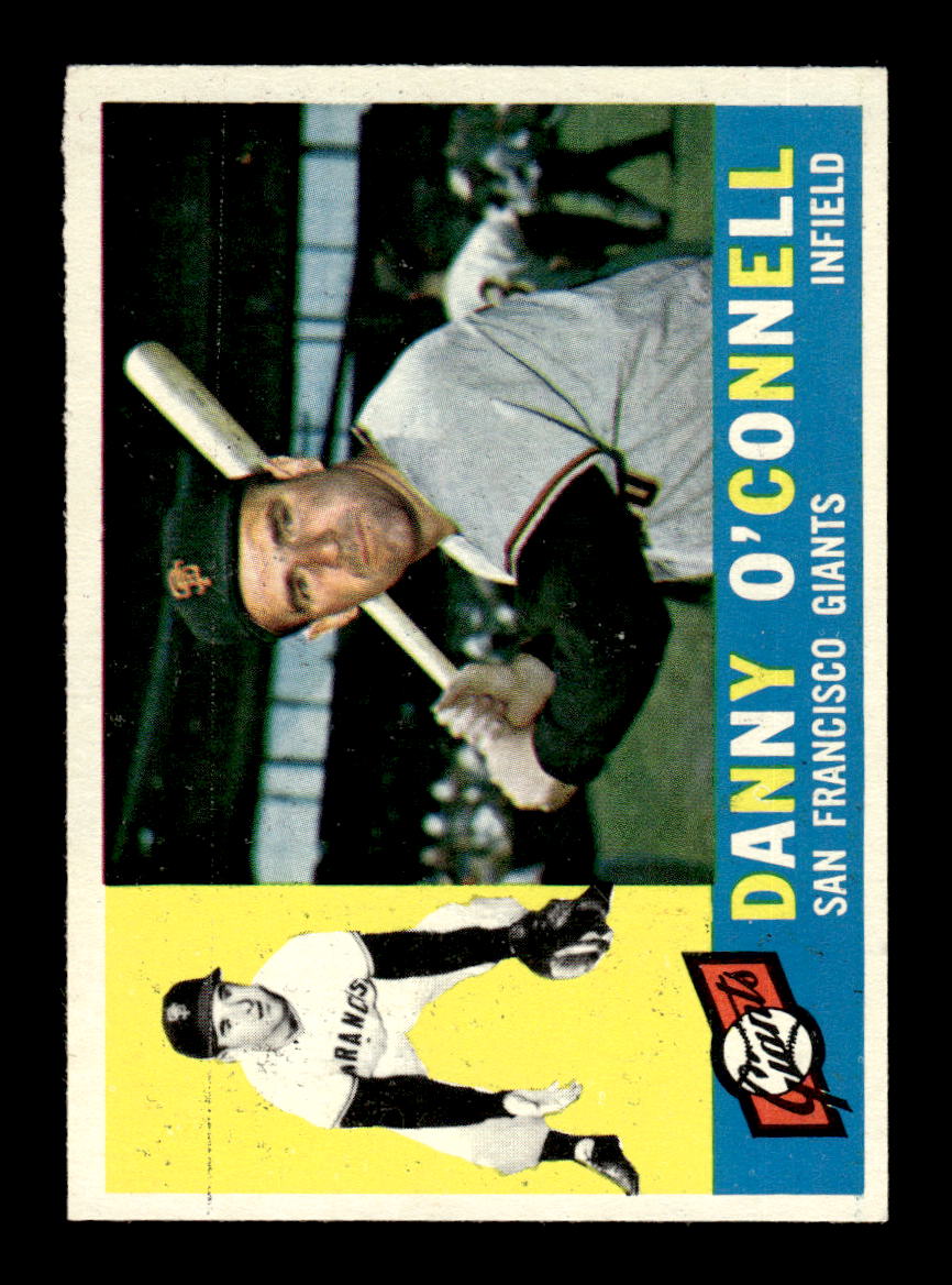 1960 Topps #192 Danny O'Connell San Francisco Giants EXMT KC10008852