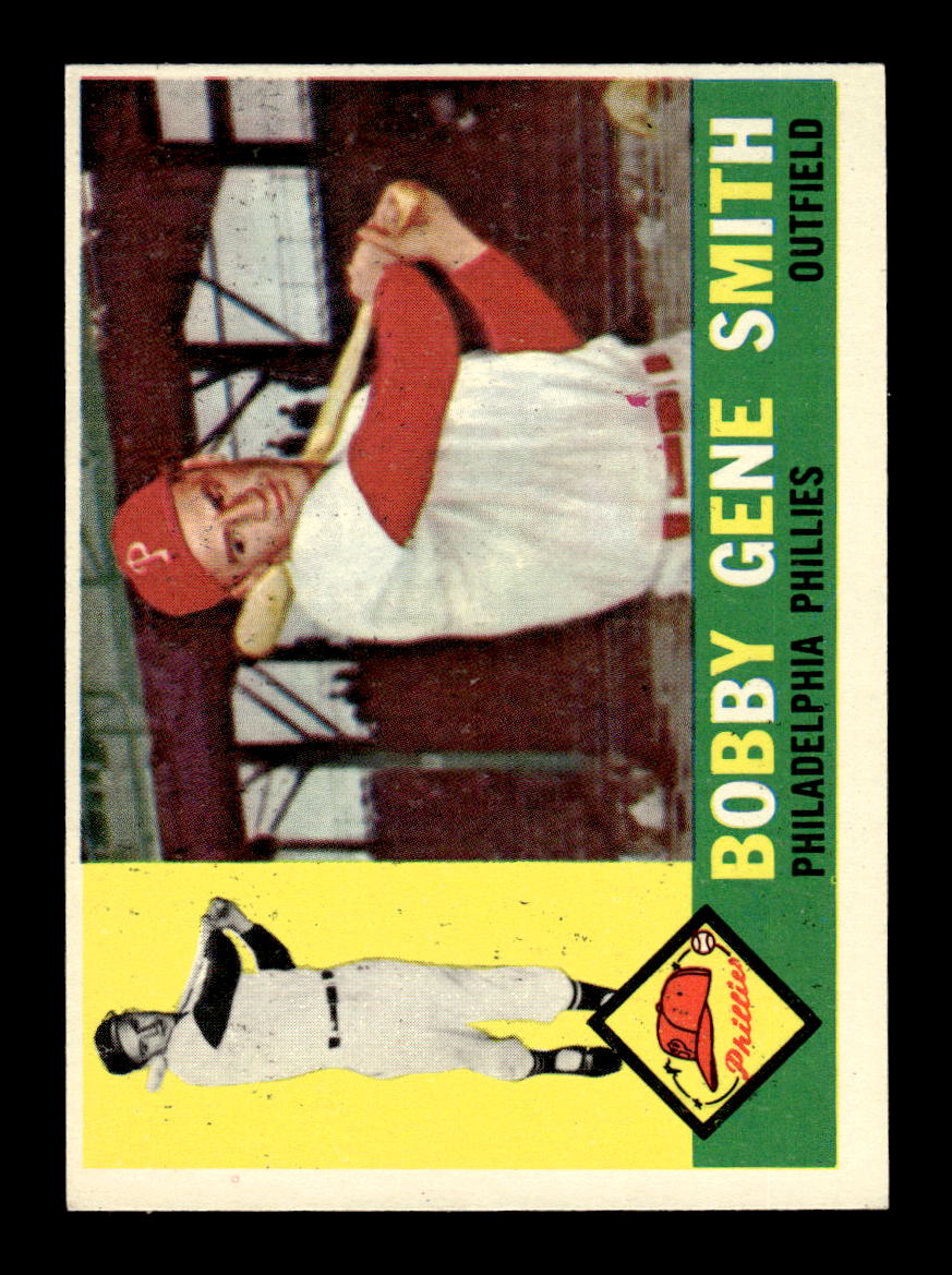 1960 Topps #194 Bobby Gene Smith Philadelphia Phillies EXMT KC10008853