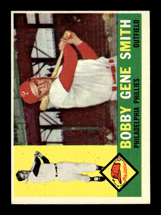 1960 Topps #194 Bobby Gene Smith Philadelphia Phillies EXMT KC10008853