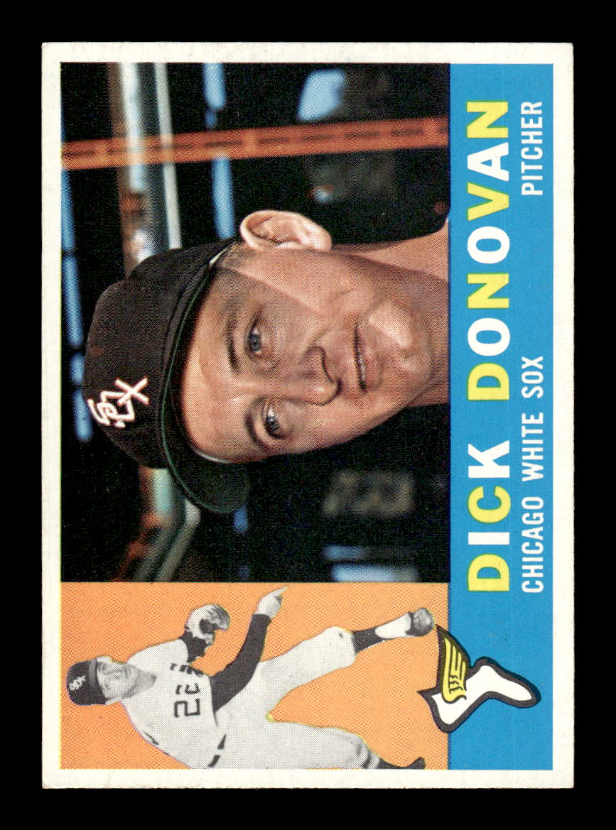 1960 Topps #199 Dick Donovan Chicago White Sox NMT KC10008858