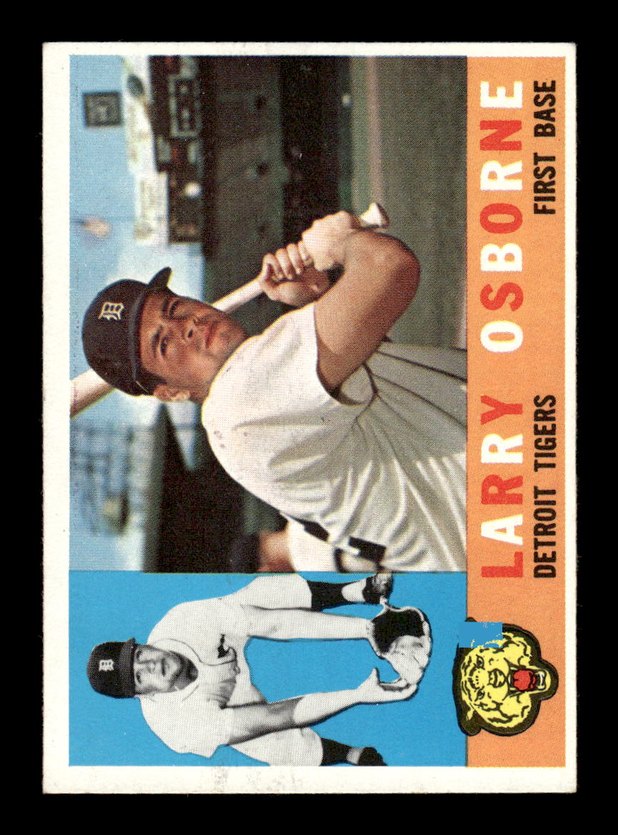 1960 Topps #201 Larry Osborne Detroit Tigers EXMT KC10008859