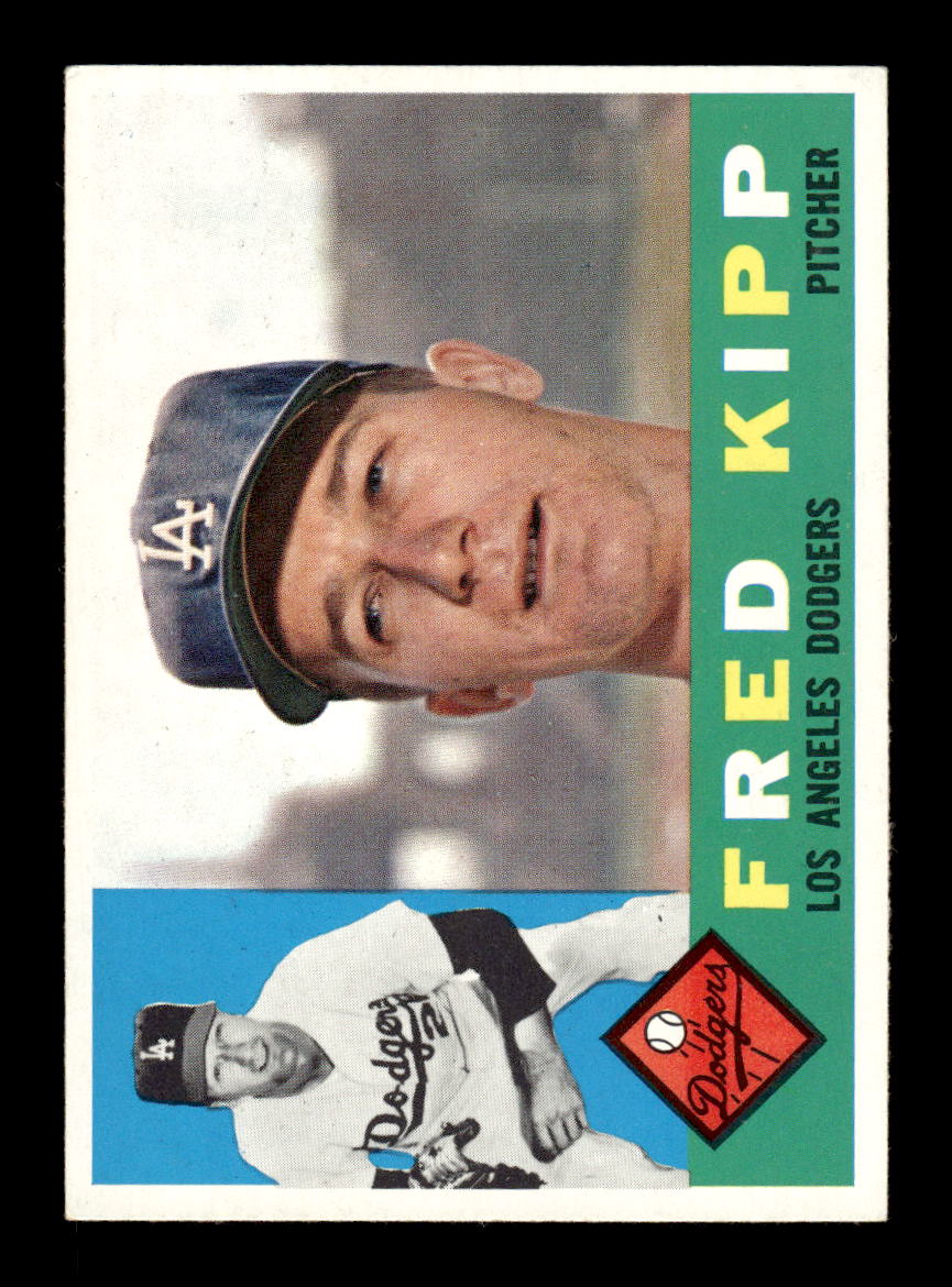 1960 Topps #202 Fred Kipp Los Angeles Dodgers EXMT KC10008860