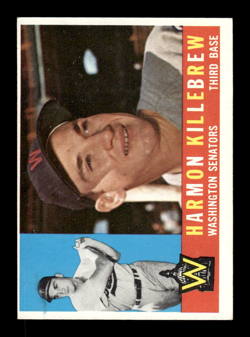 1960 Topps #210 Harmon Killebrew Washington Senators NMT KC10008867