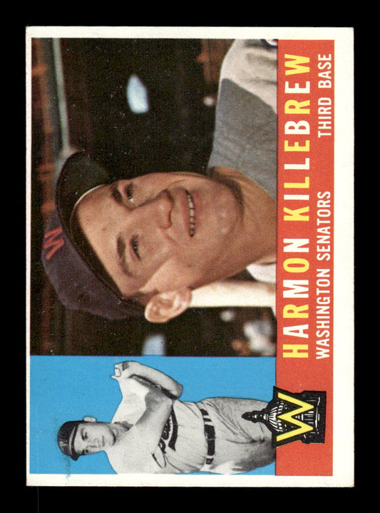 1960 Topps #210 Harmon Killebrew Washington Senators NMT KC10008867