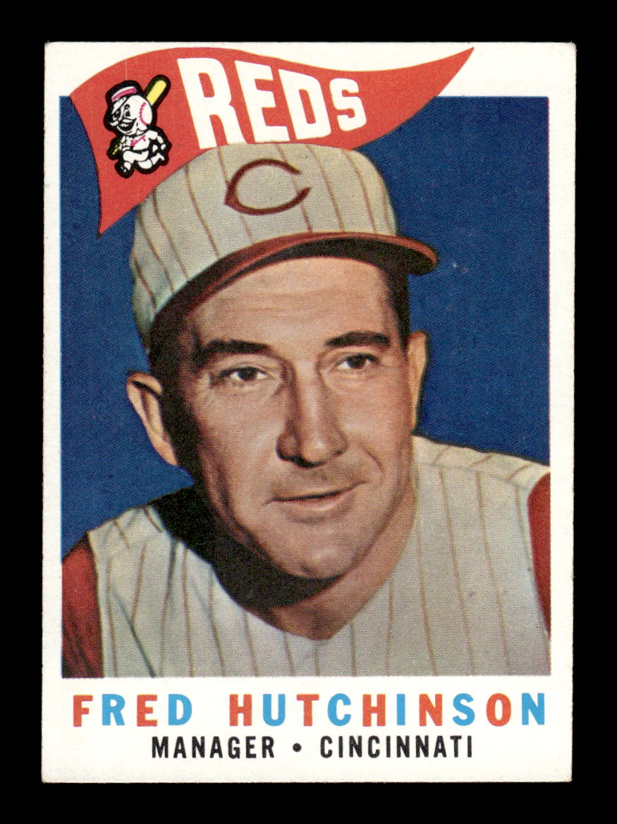 1960 Topps #219 Fred Hutchinson Cincinnati Reds EXMT KC10008872