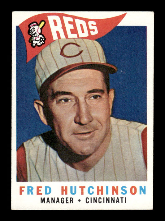 1960 Topps #219 Fred Hutchinson Cincinnati Reds EXMT KC10008872
