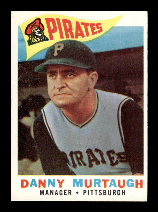 1960 Topps #223 Danny Murtaugh Pittsburgh Pirates EXMT KC10008876