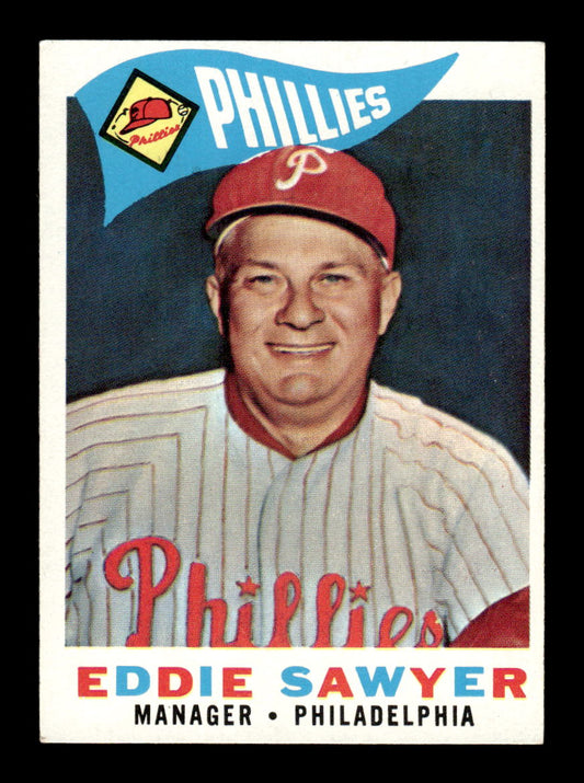 1960 Topps #226 Eddie Sawyer Philadelphia Phillies EXMT KC10008879