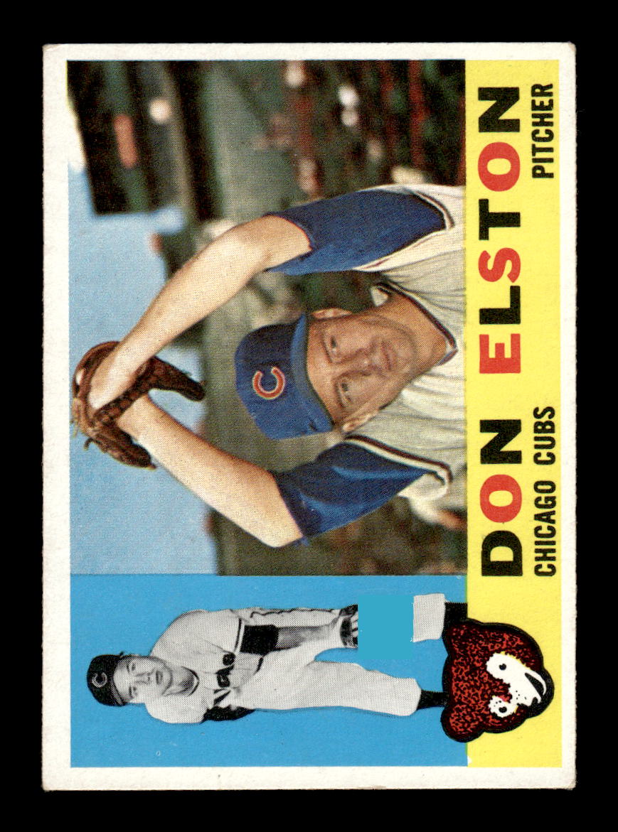 1960 Topps #233 Don Elston Chicago Cubs EX KC10008885