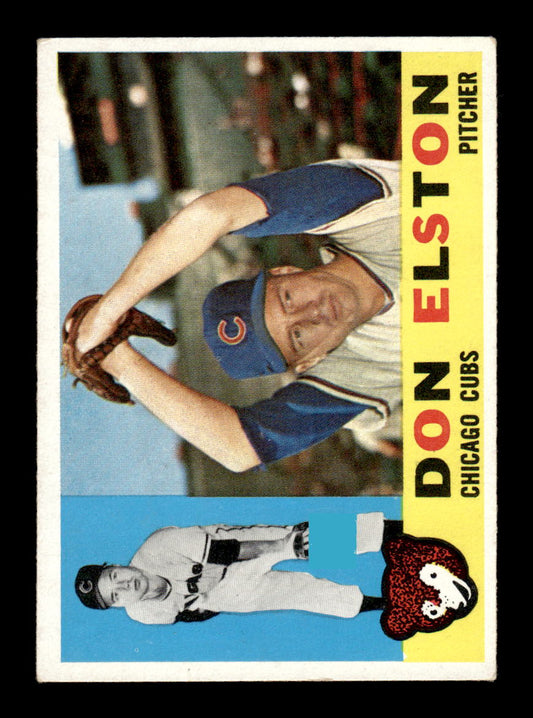 1960 Topps #233 Don Elston Chicago Cubs EX KC10008885