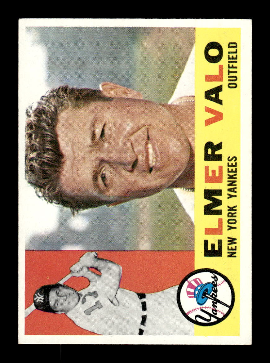 1960 Topps #237 Elmer Valo New York Yankees EXMT KC10008888