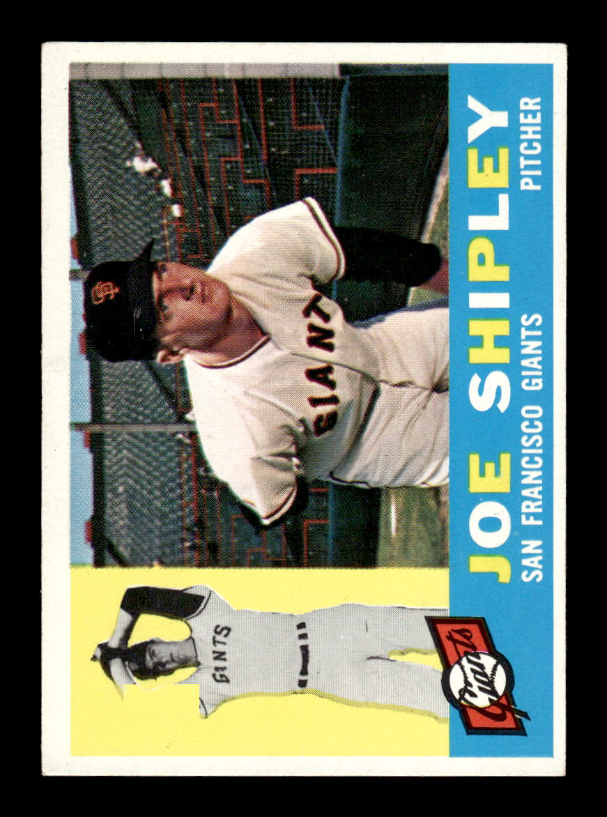 1960 Topps #239 Joe Shipley San Francisco Giants EXMT KC10008890