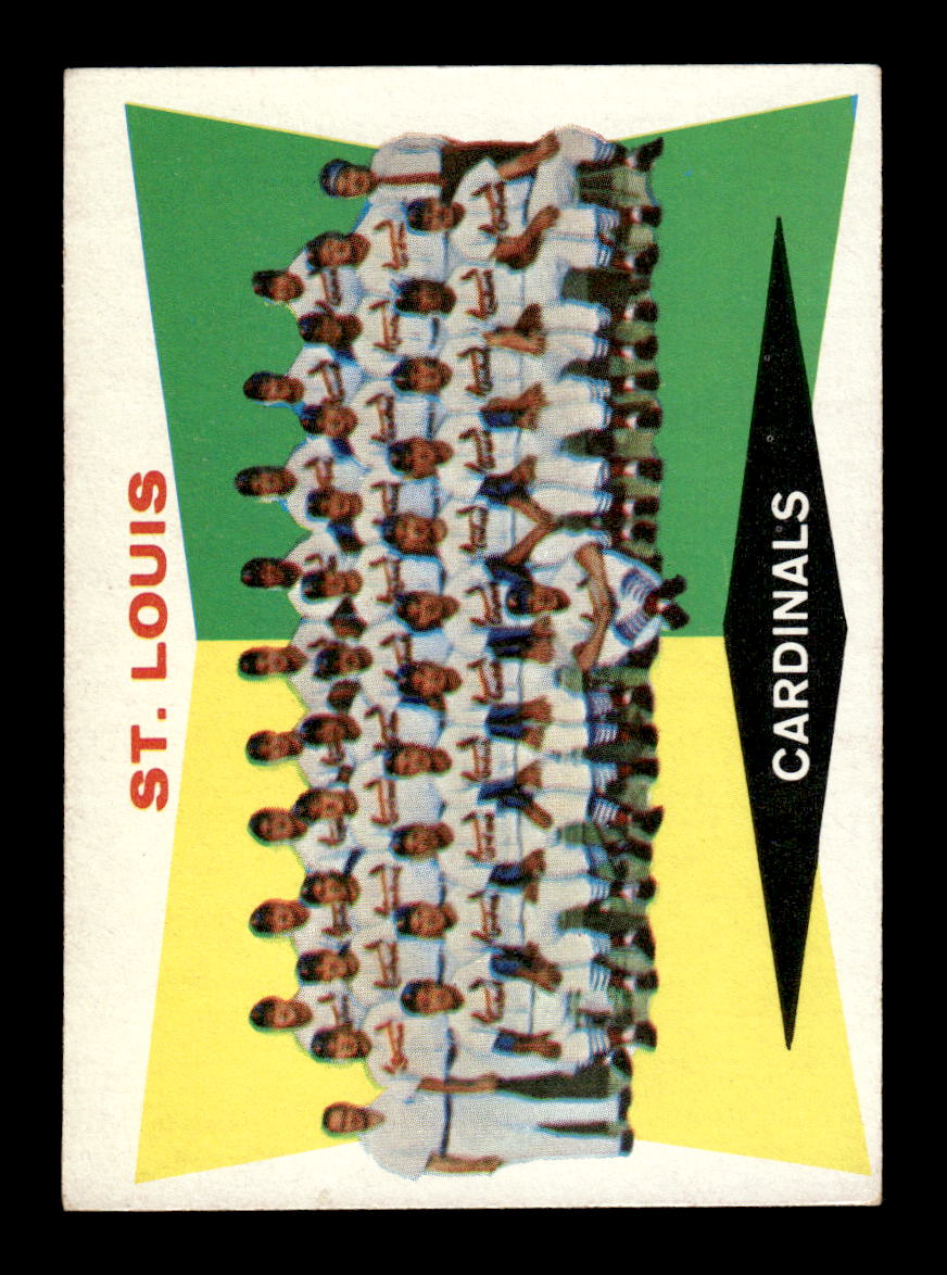 1960 Topps #242 St. Louis Cardinals St. Louis Cardinals EXMT KC10008891