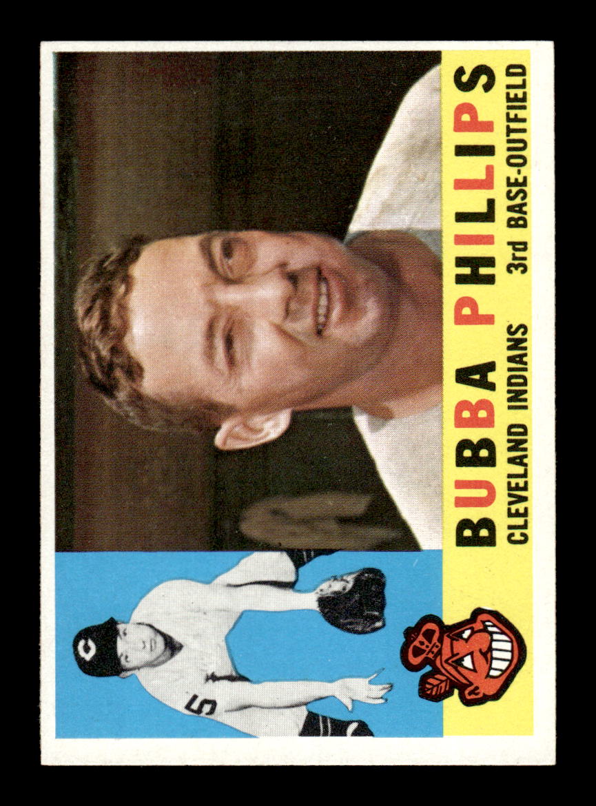 1960 Topps #243 Bubba Phillips Cleveland Indians EXMT KC10008892