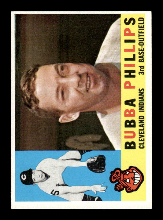 1960 Topps #243 Bubba Phillips Cleveland Indians EXMT KC10008892
