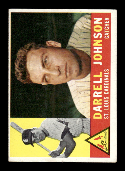 1960 Topps #263 Darrell Johnson St. Louis Cardinals EXMT KC10008900