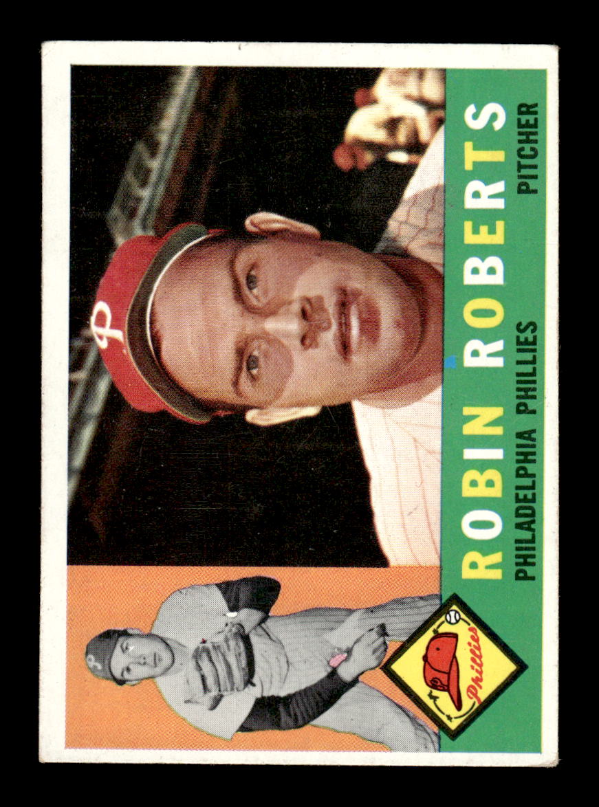 1960 Topps #264 Robin Roberts Philadelphia Phillies EX KC10008901