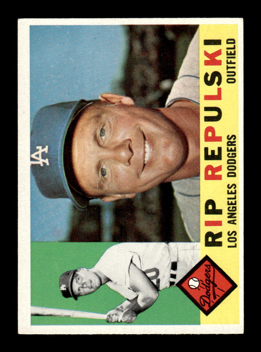 1960 Topps #265 Rip Repulski Los Angeles Dodgers EXMT KC10008902