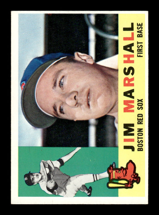 1960 Topps #267 Jim Marshall Boston Red Sox EXMT KC10008904