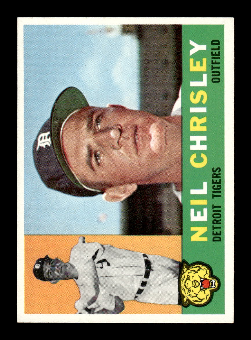 1960 Topps #273 Neil Chrisley Detroit Tigers EXMT KC10008908