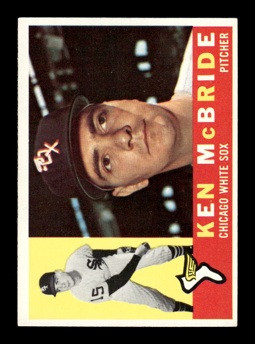 1960 Topps #276 Ken McBride Chicago White Sox EXMT KC10008910