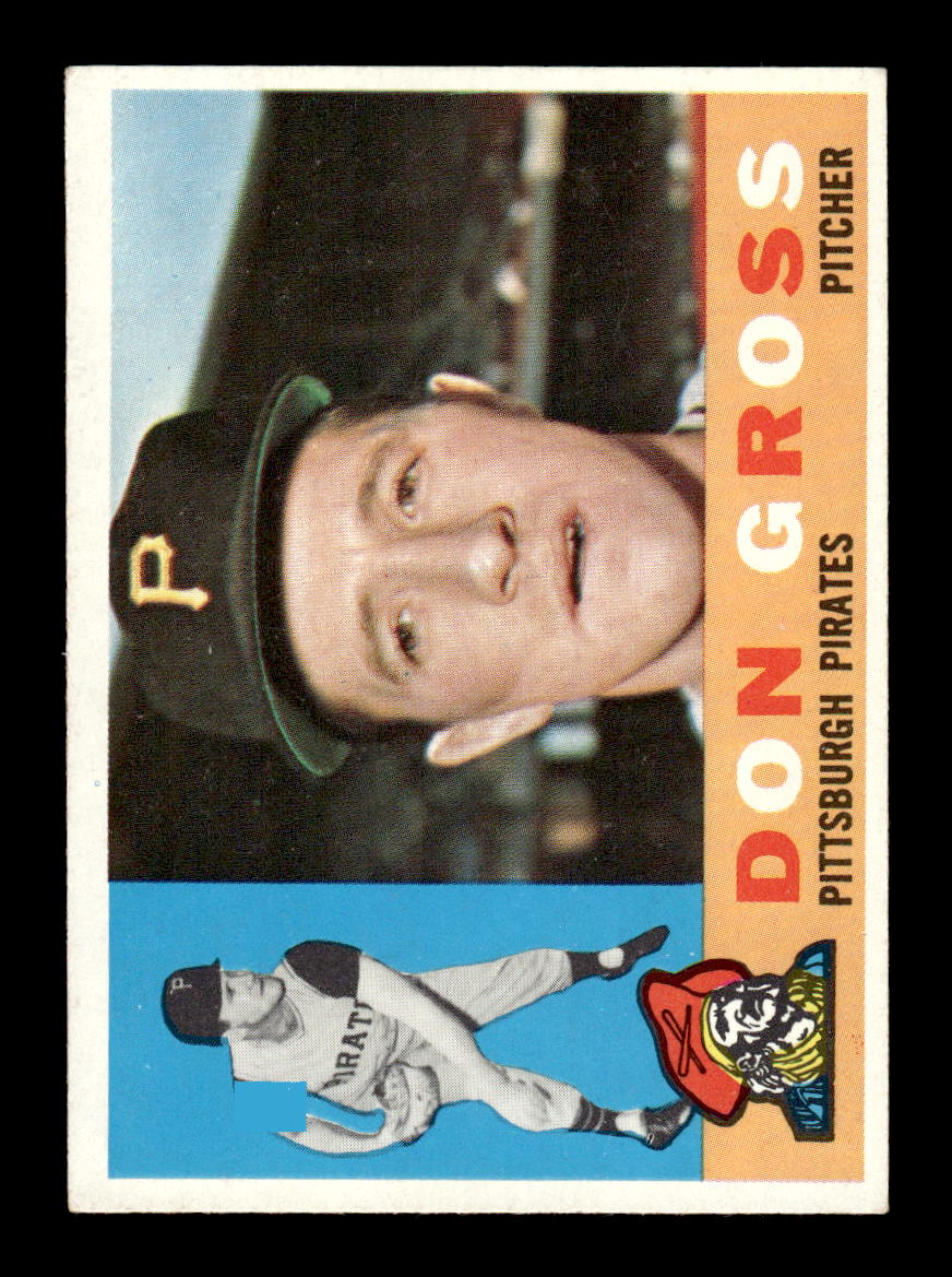 1960 Topps #284 Don Gross Pittsburgh Pirates EXMT KC10008916