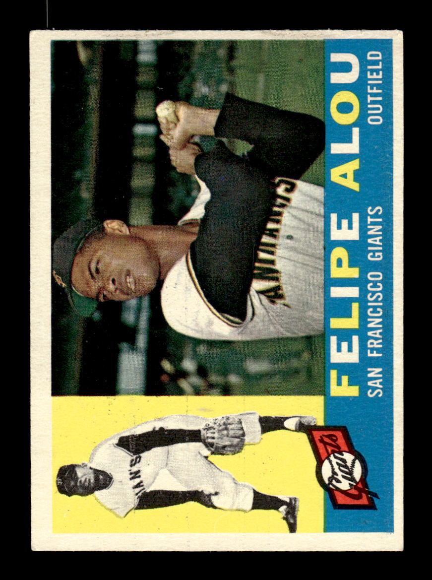 1960 Topps #287 Felipe Alou San Francisco Giants EXMT KC10008919