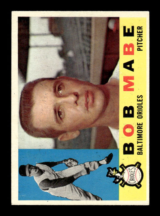 1960 Topps #288 Bob Mabe Baltimore Orioles EXMT KC10008920