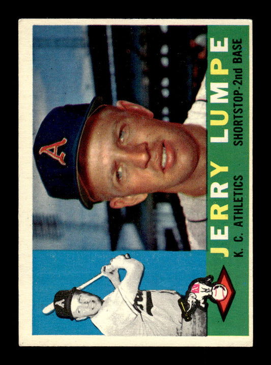 1960 Topps #290 Jerry Lumpe Kansas City Athletics EXMT KC10008922