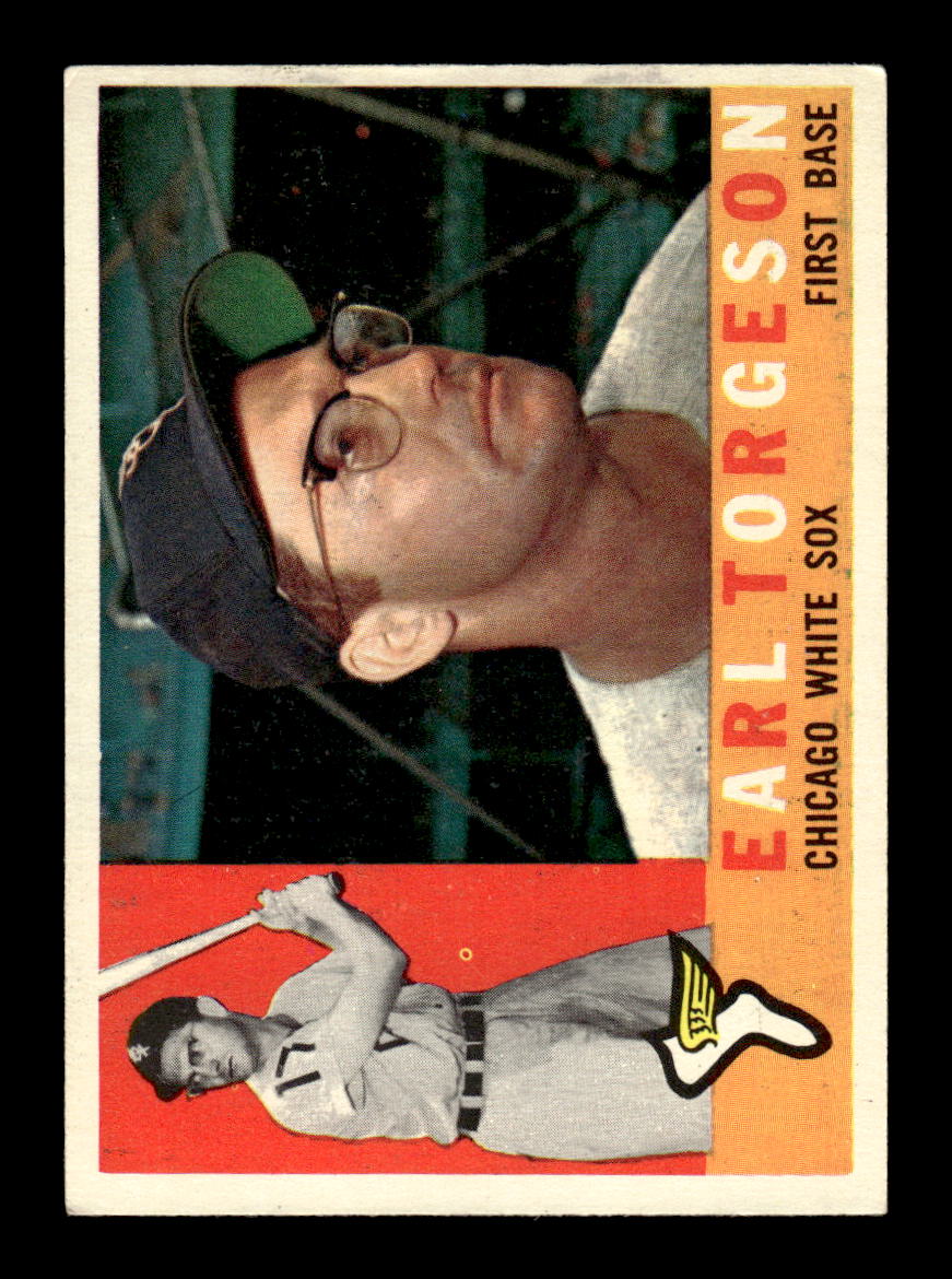 1960 Topps #299 Earl Torgeson Chicago White Sox EXMT KC10008929