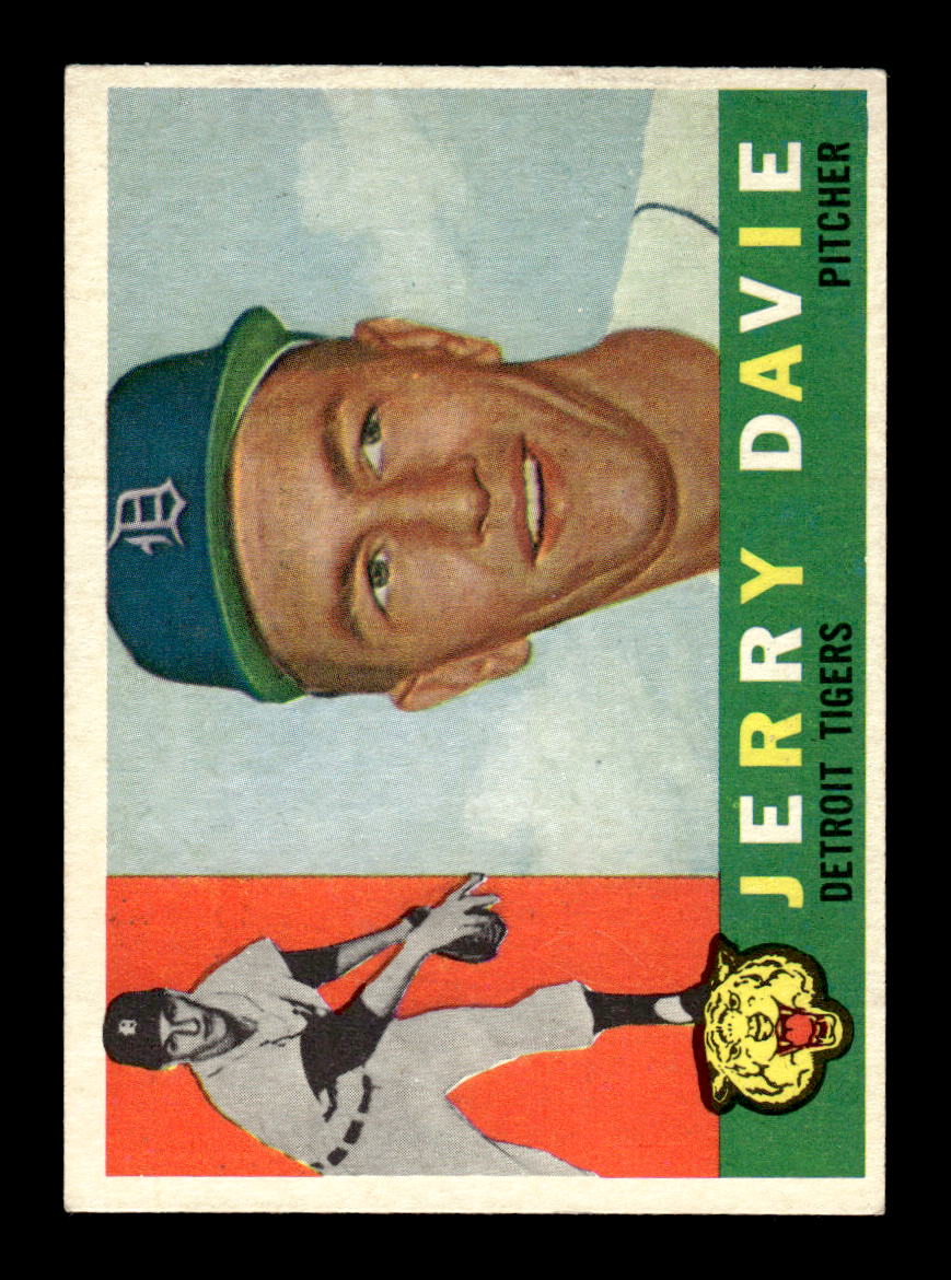 1960 Topps #301 Jerry Davie Detroit Tigers EX KC10008930
