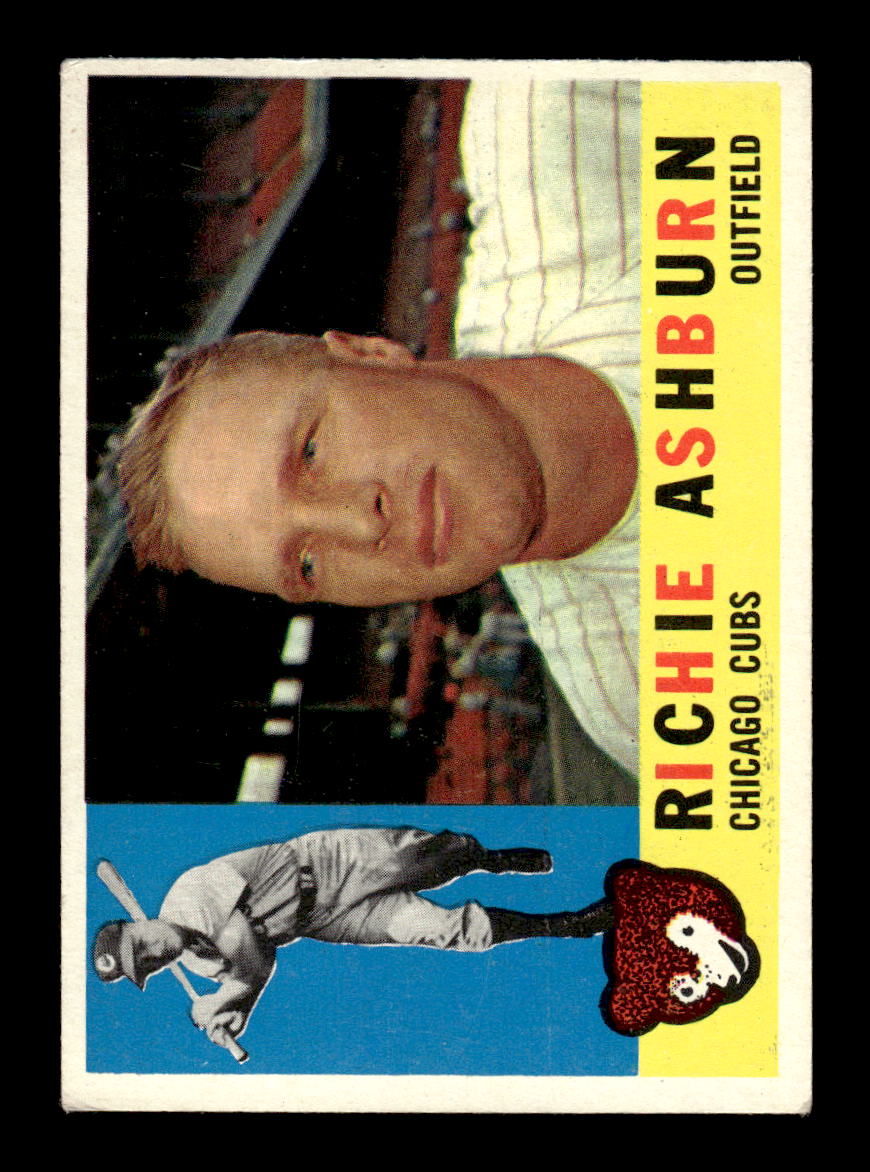 1960 Topps #305 Richie Ashburn Chicago Cubs EX KC10008933