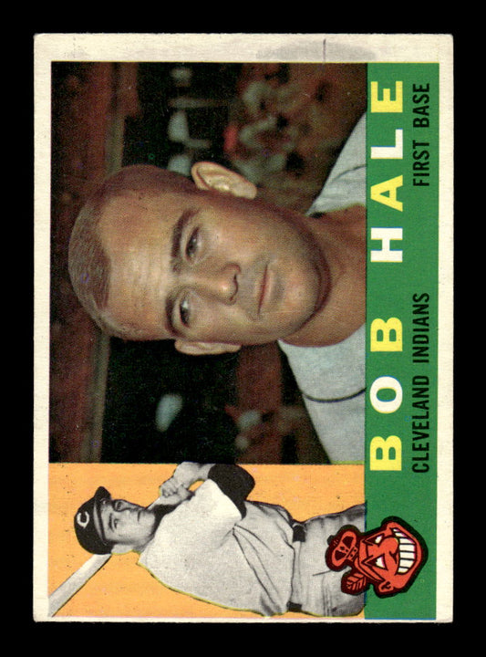 1960 Topps #309 Bob Hale Cleveland Indians EX KC10008936