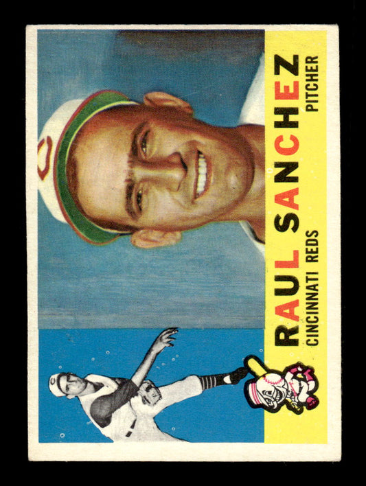 1960 Topps #311 Raul Sanchez Cincinnati Reds EXMT KC10008938
