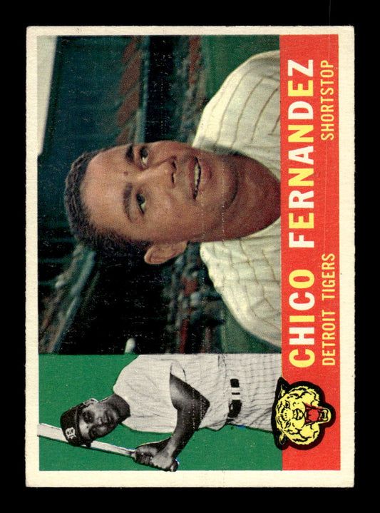 1960 Topps #314 Chico Fernandez Detroit Tigers EXMT KC10008941