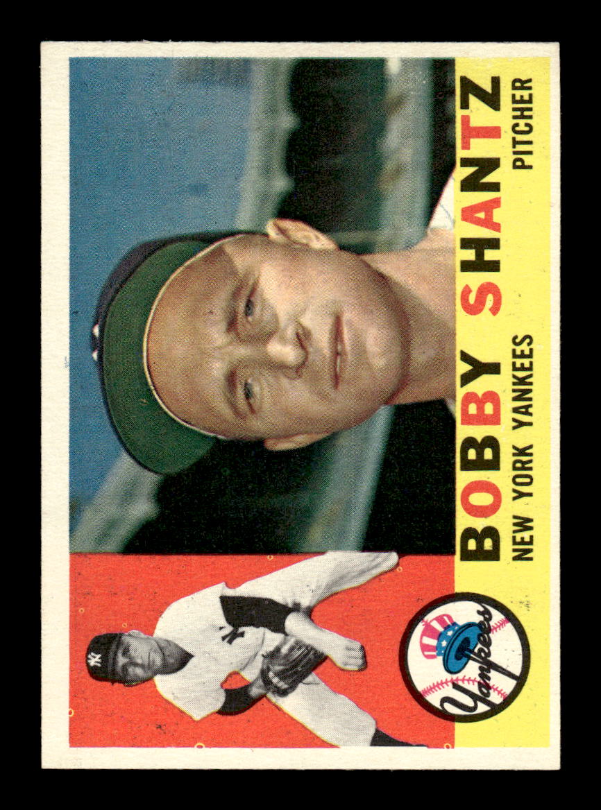 1960 Topps #315 Bobby Shantz New York Yankees EXMT KC10008942