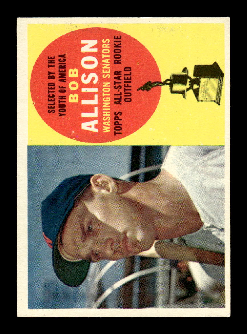 1960 Topps #320 Bob Allison Washington Senators EXMT KC10008945