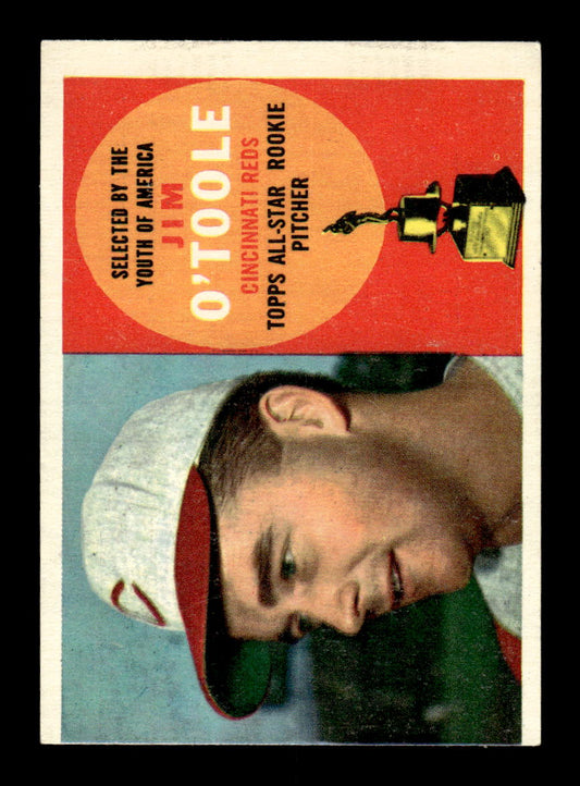 1960 Topps #325 Jim O'Toole Cincinnati Reds EXMT KC10008948