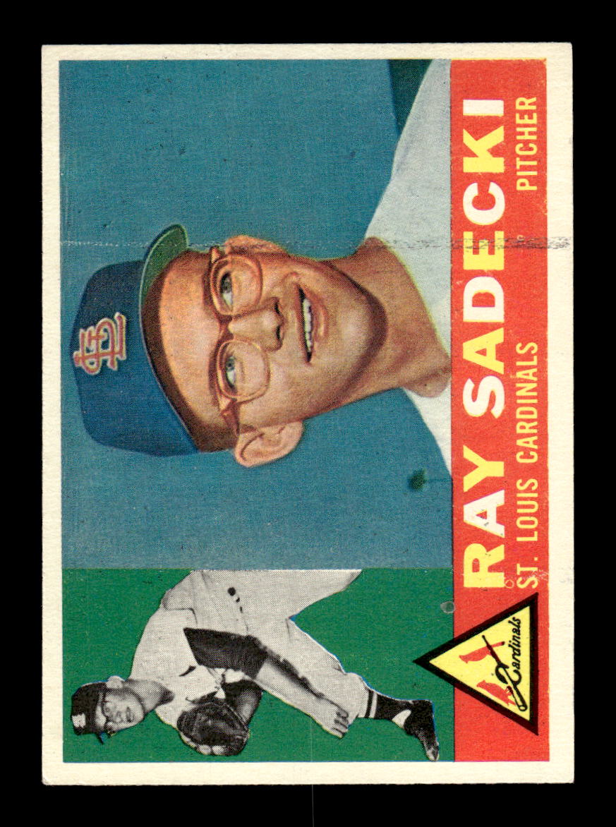 1960 Topps #327 Ray Sadecki St. Louis Cardinals EX KC10008949